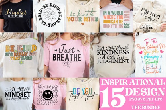 Boho Inspirational PNG, SVG Bundle, Life
