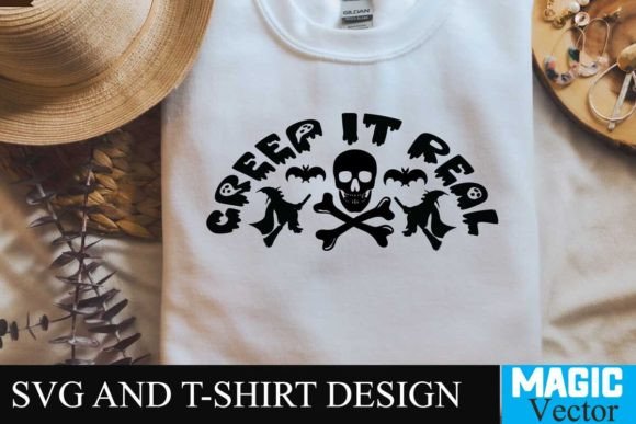 Creep It Real SVG Cut File for Graphics