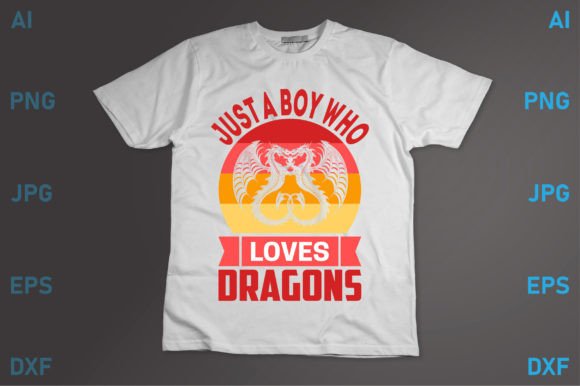 Just a Boy Who Loves Dragons Graphics