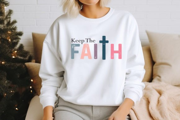 Keep the Faith SVG Design: Graphics & T-Shirt Designs