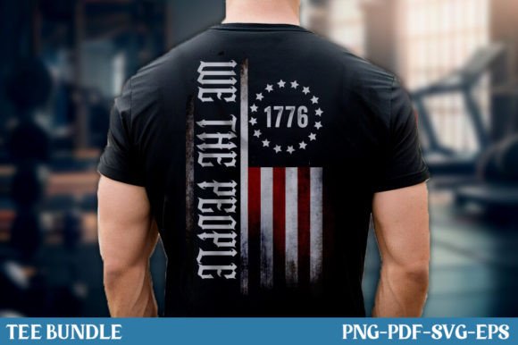 We the People 1776 T-Shirt Graphics